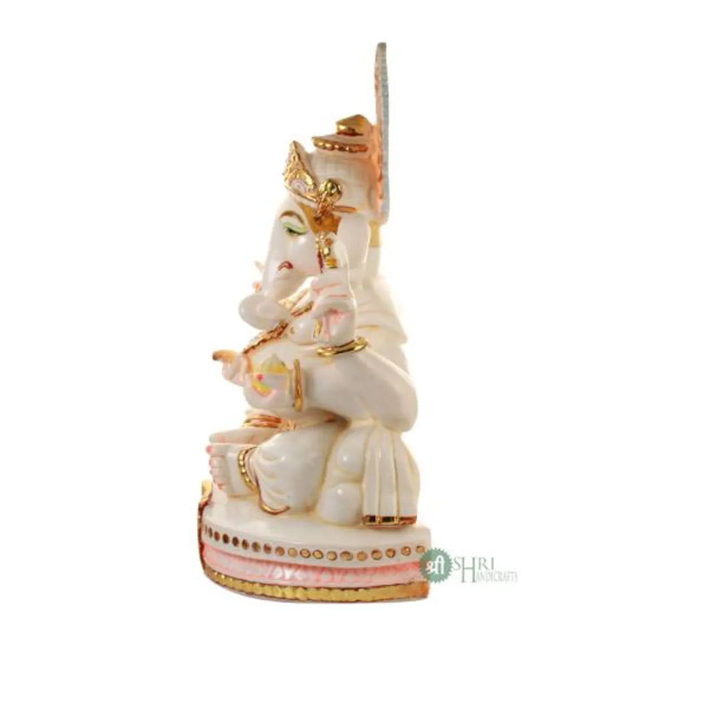 16 Inch Surya Ganesh Resin Idol