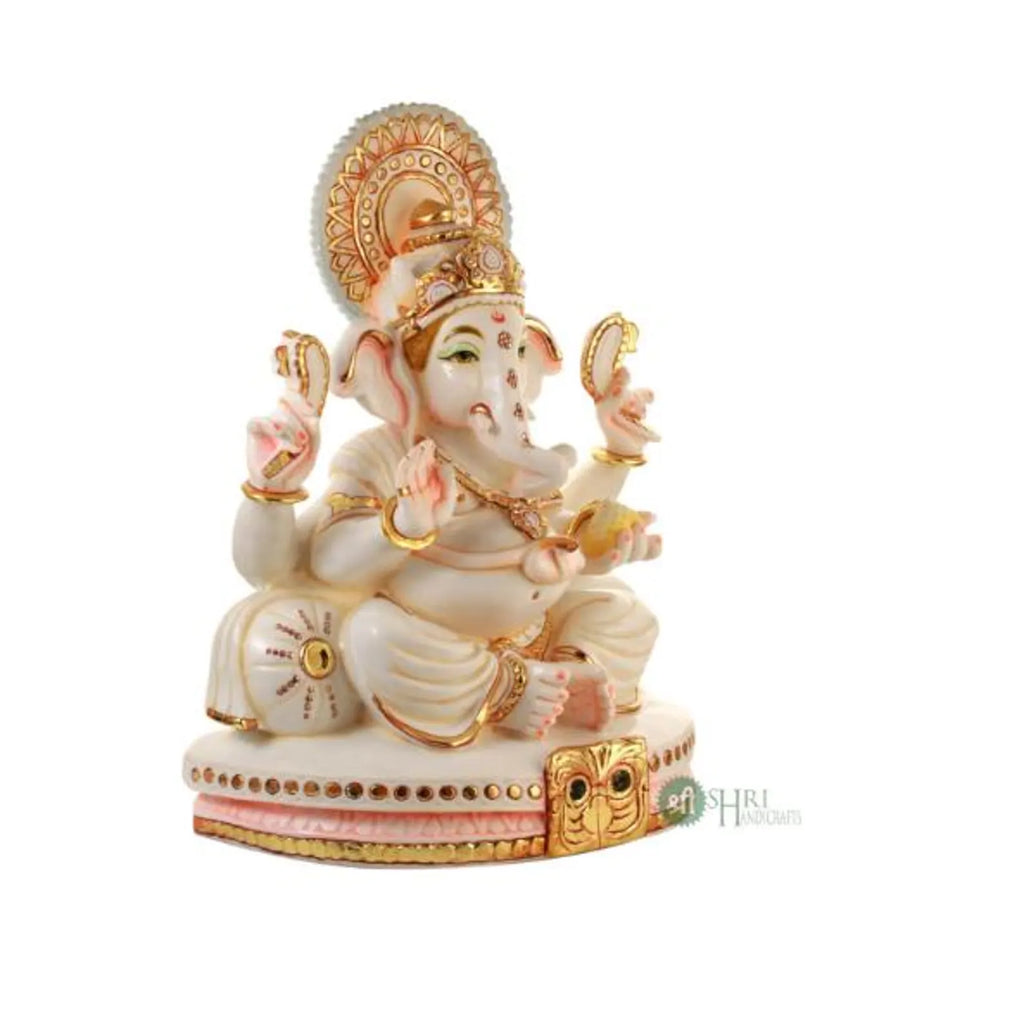 16 Inch Surya Ganesh Resin Idol