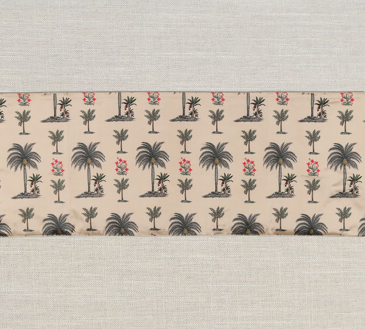 Chevron Palms Bed and Table Runner