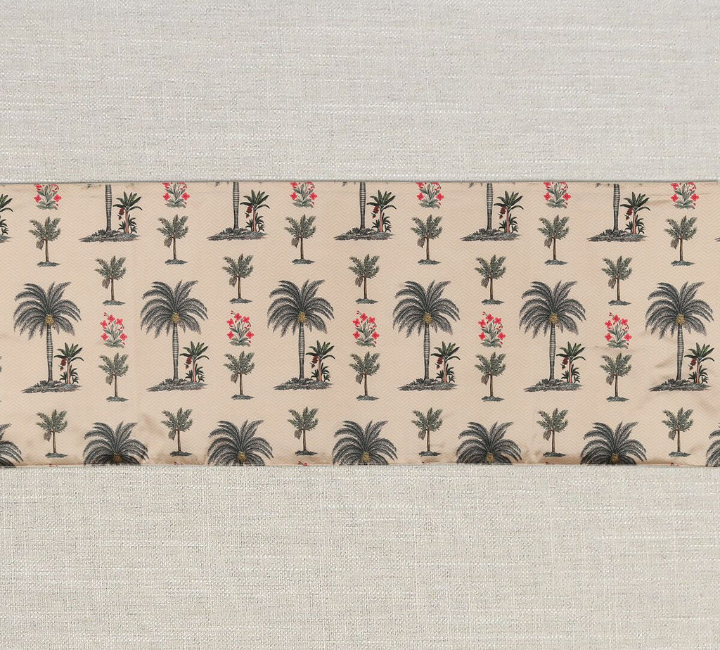 Chevron Palms Bed and Table Runner