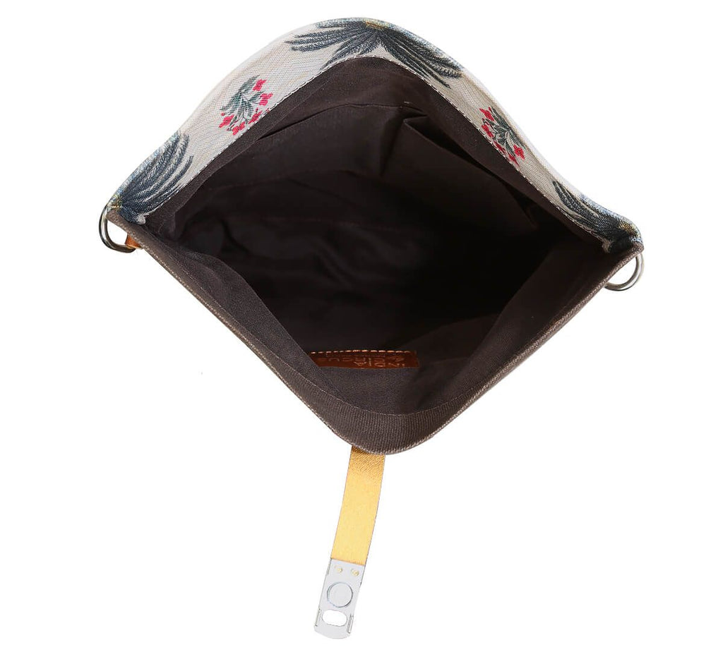 Chevron Palms Sling Bag