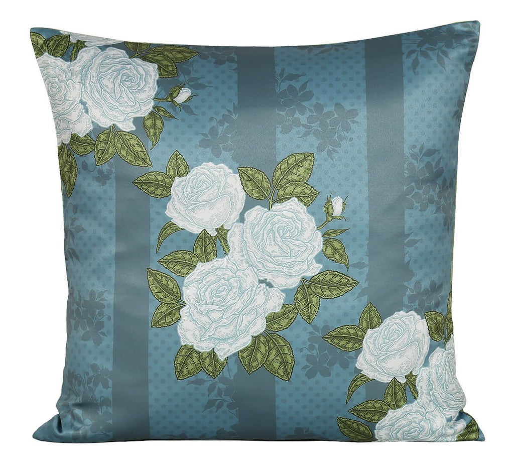 Ethnic Circles Satin Blend Satin Blend Cushion Cover Set of 5