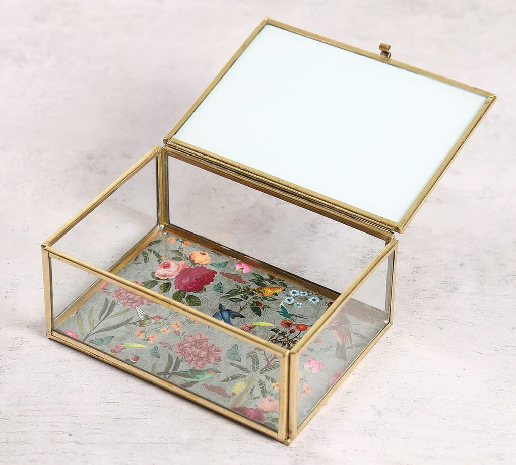 Grey Bird Land Storage Box