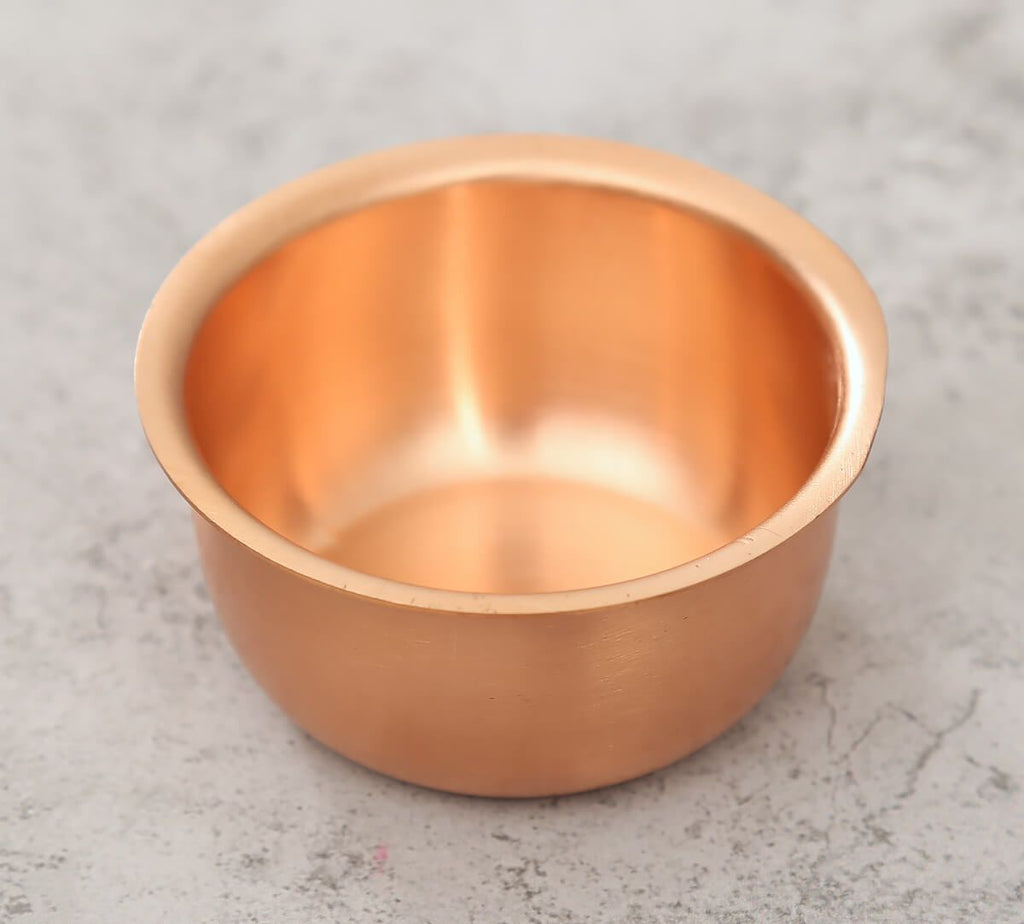 Chevron Palm Copper Jug Set