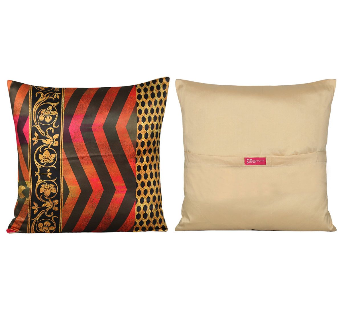 The Mughal Rickshaw Cushion Cover Set of 5