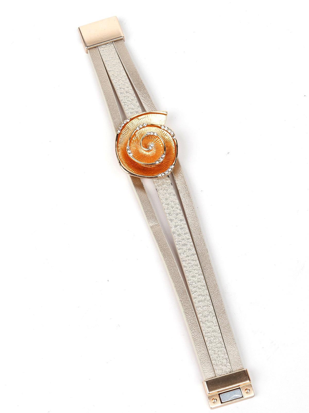 Women's Ivory Colour Statement Bracele