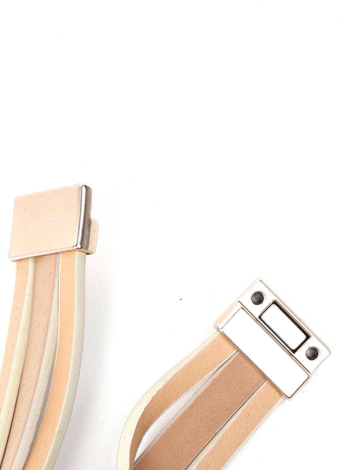 Women's Ivory Colour Statement Bracele