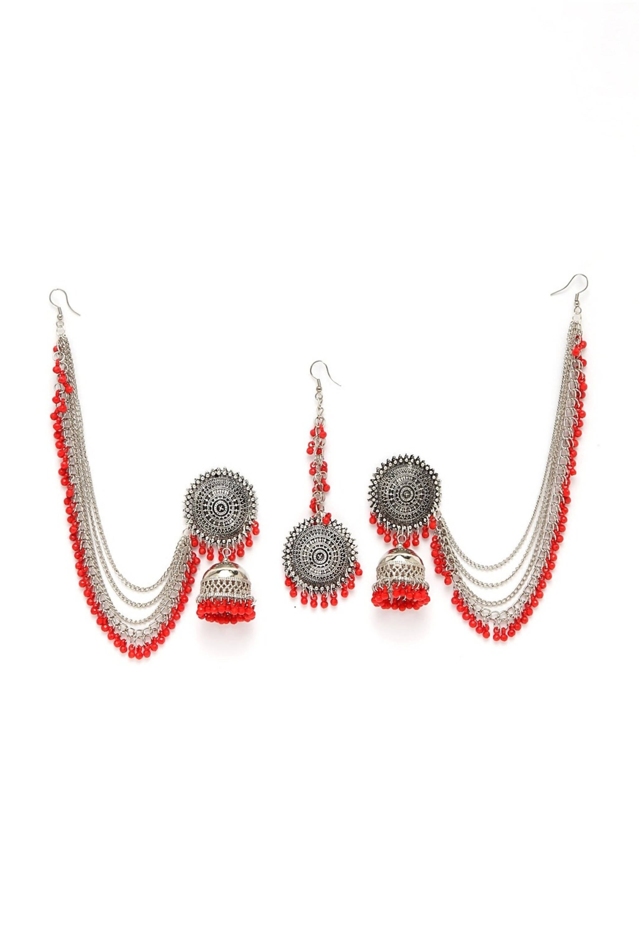 Johar Kamal Bahubali Earrings &