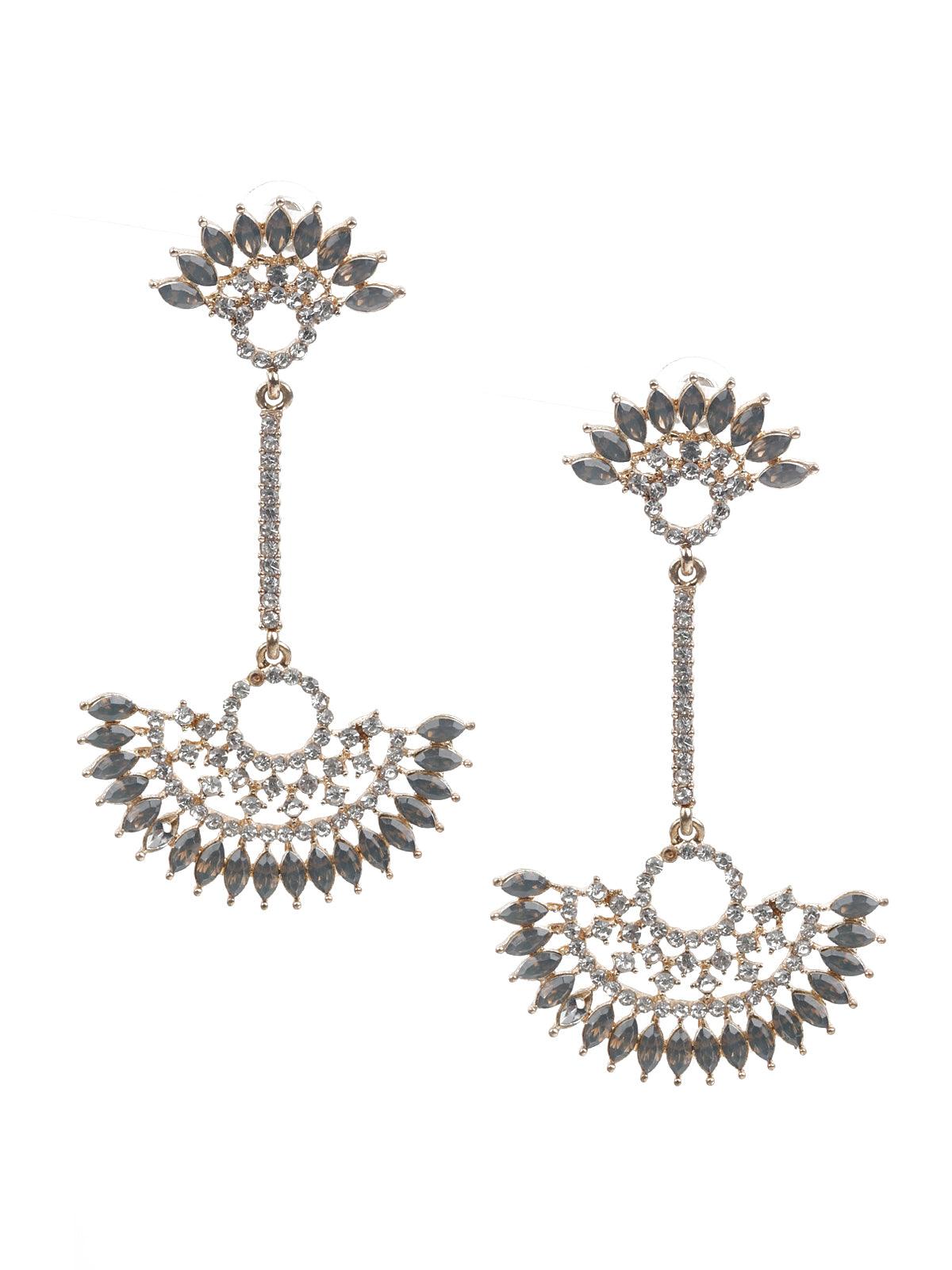 Women's Kundan Studded Dangle Earring