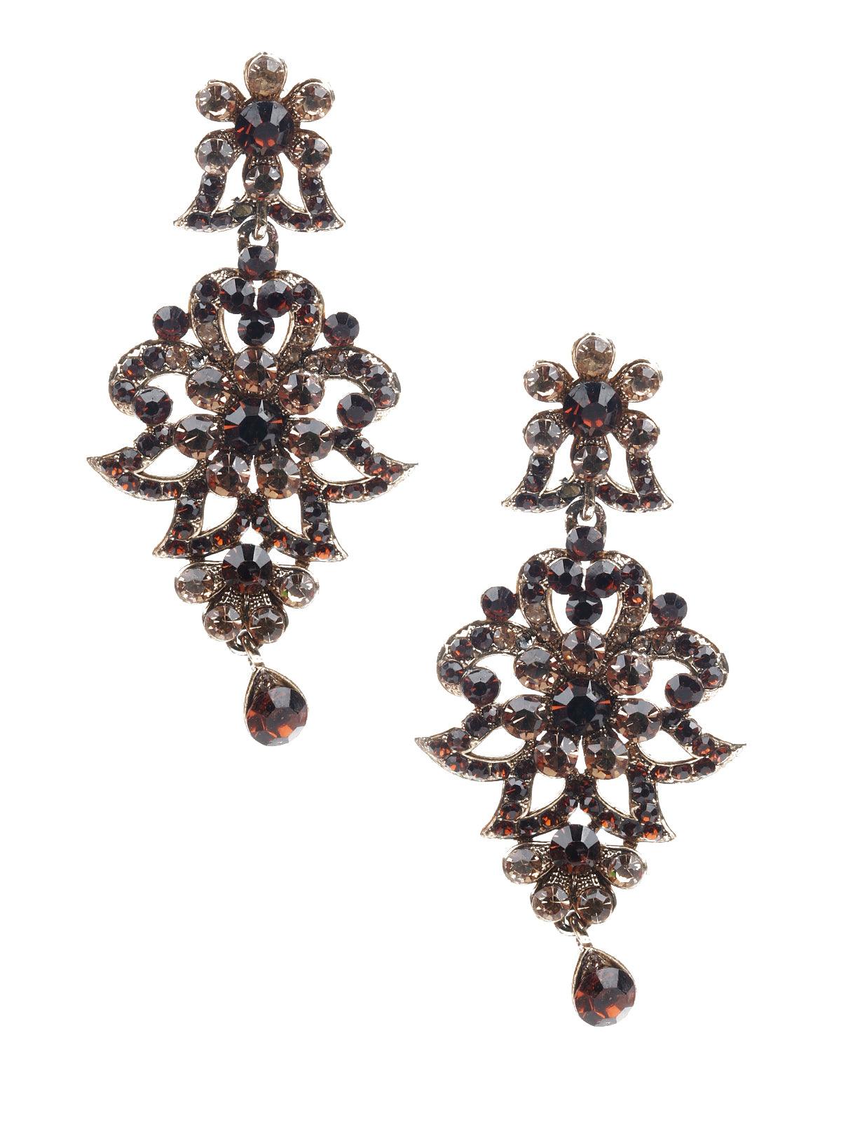Women's Kundan Studded Dangle Earring