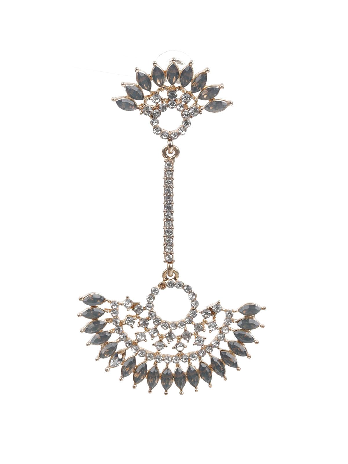Women's Kundan Studded Dangle Earring