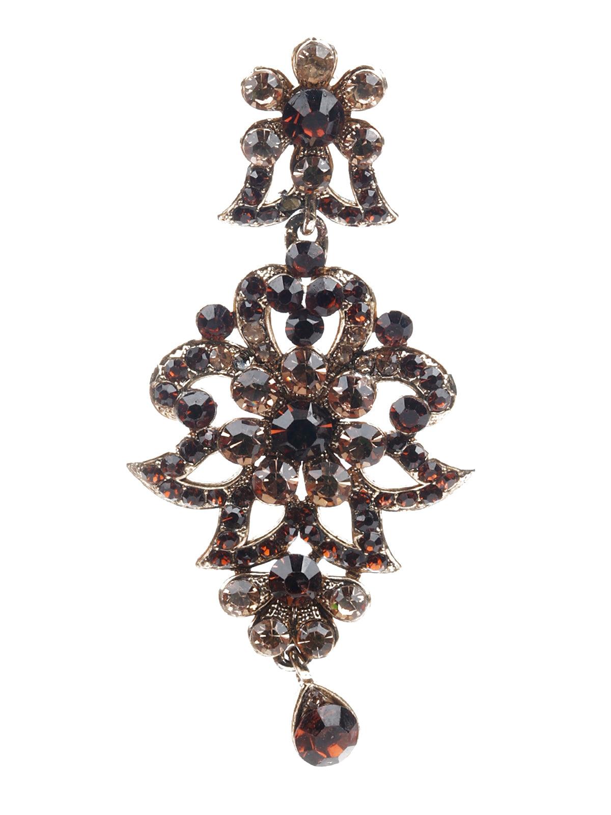 Women's Kundan Studded Dangle Earring