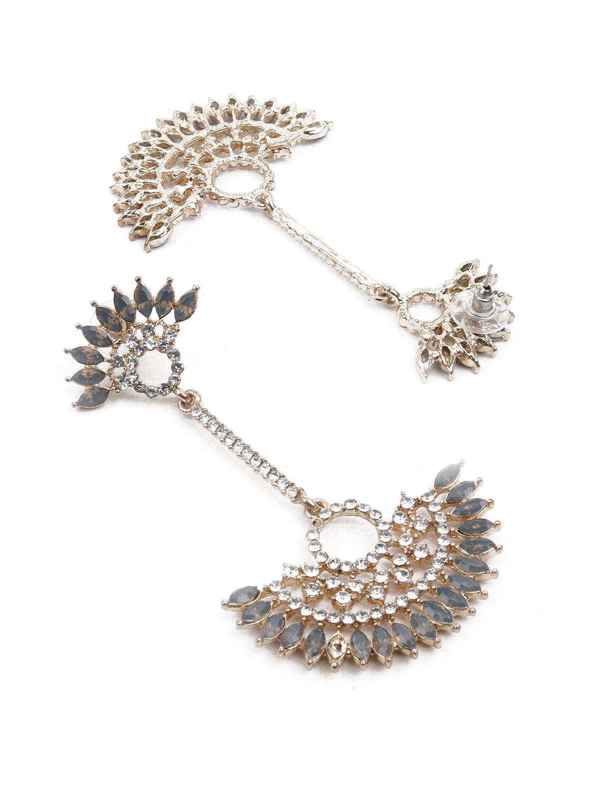 Women's Kundan Studded Dangle Earring