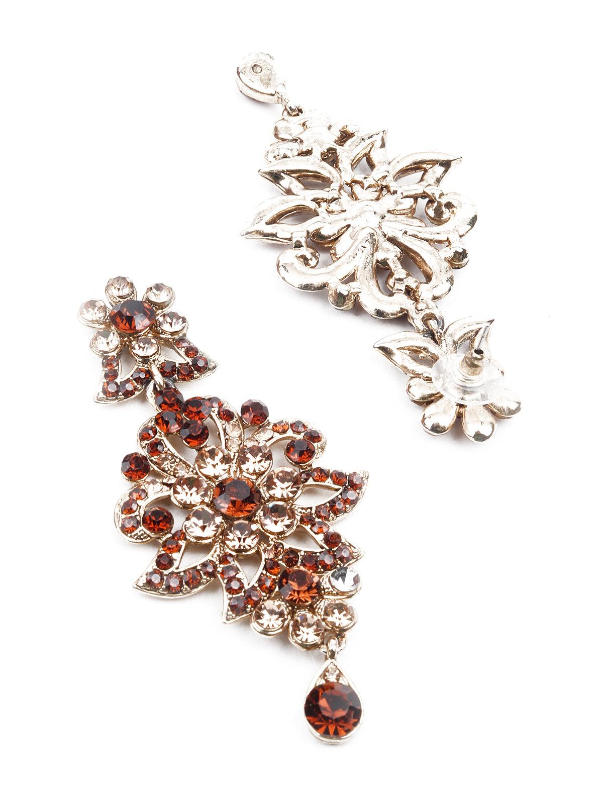 Women's Kundan Studded Dangle Earring