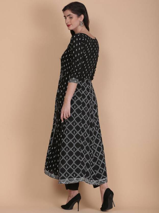 Women's Kurta, Pant And Dupatta Set Cotton Rayon