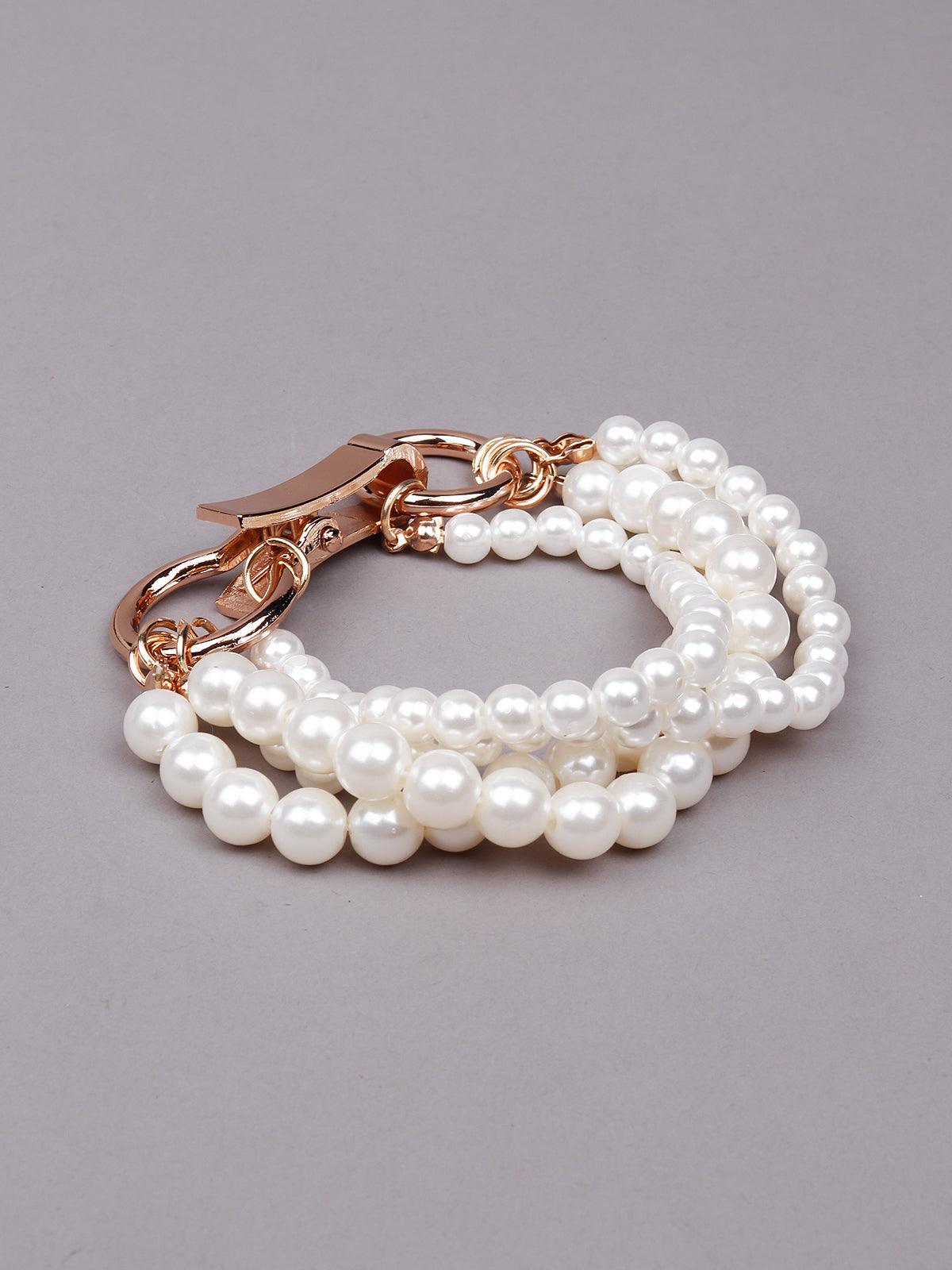 Women's Layered Exquisite Pearl Bracele