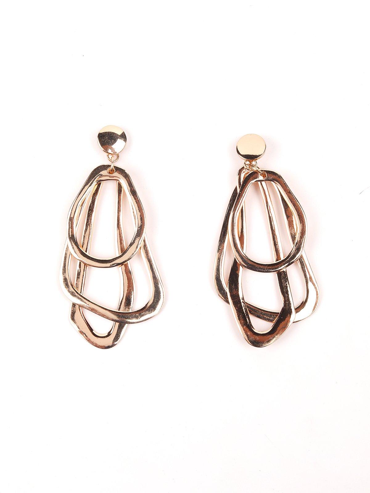 Women's Metal Linked Earring