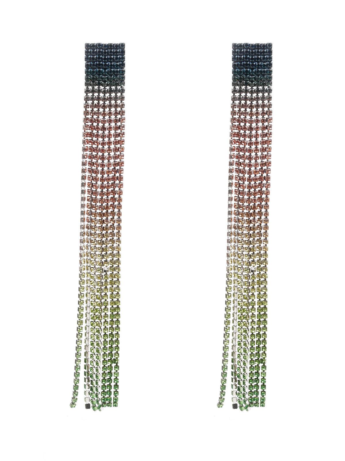 Women's Multicolored Dangler Earring