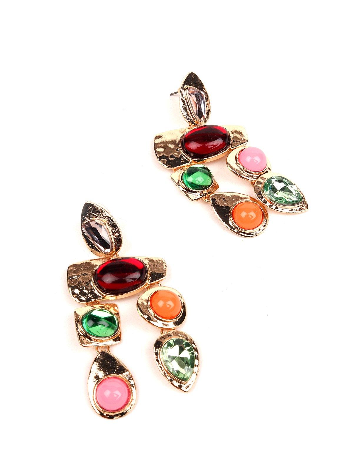 Women's Multicolour Designer Statement Earring