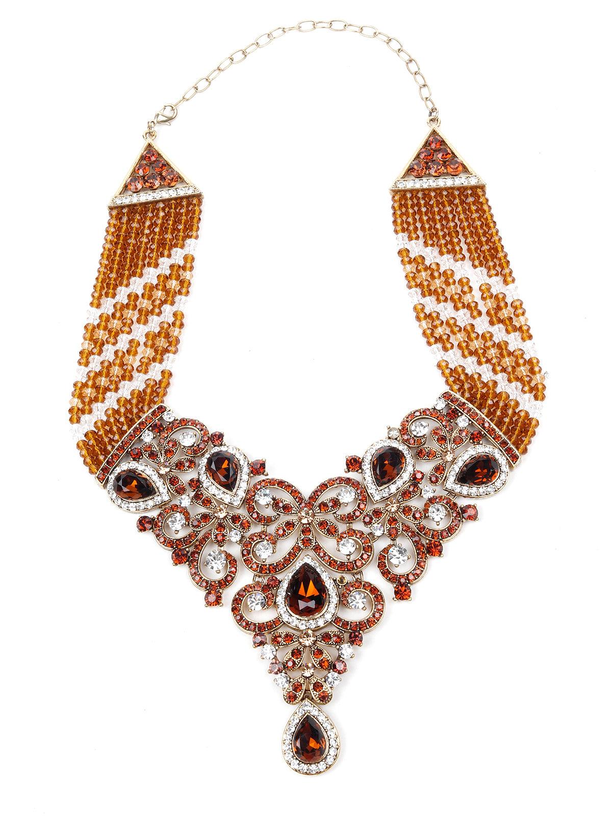 Women's Multicoloured Stones And Kundan Se