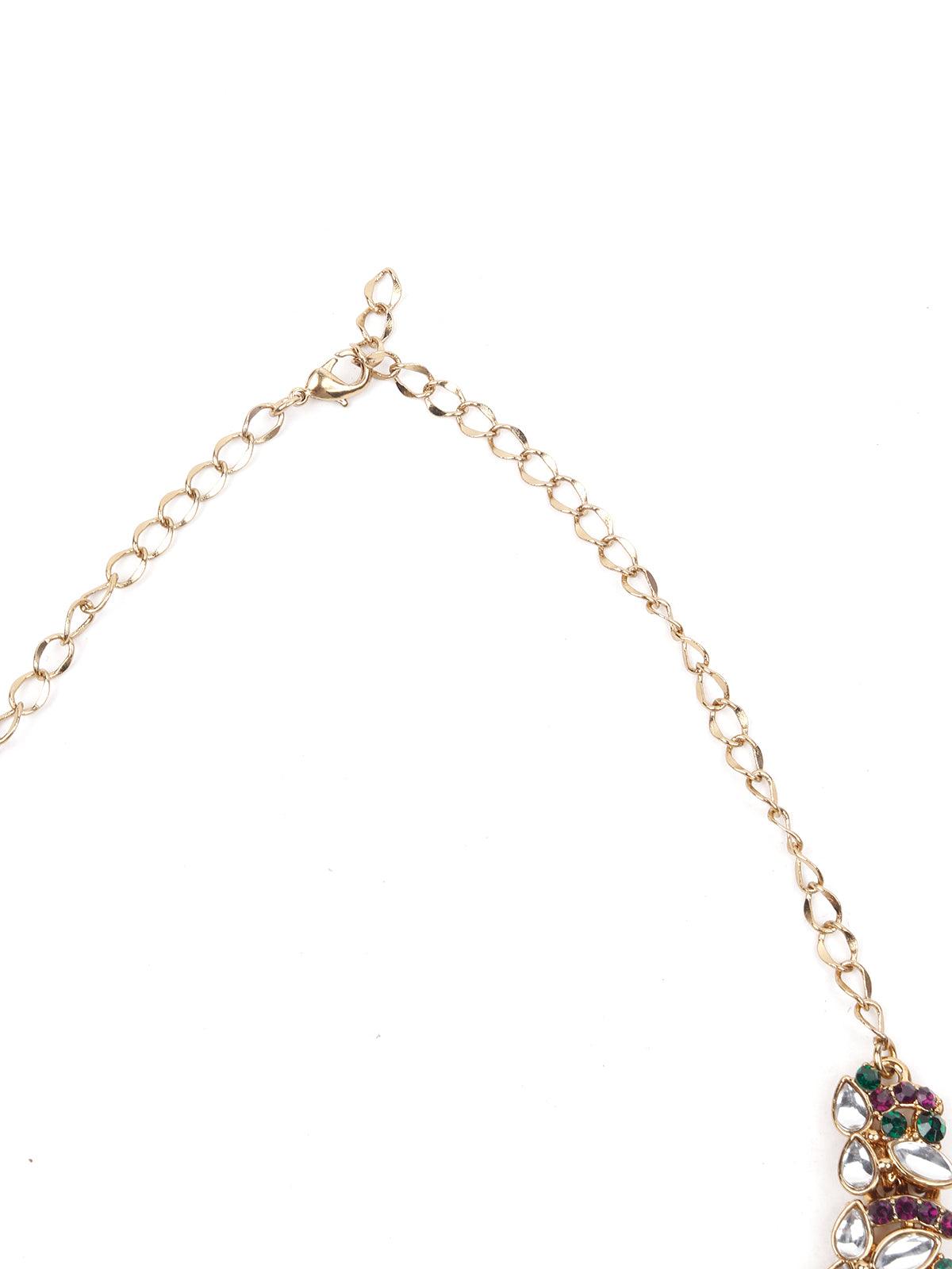 Women's Multicoloured Stones And Kundan Se