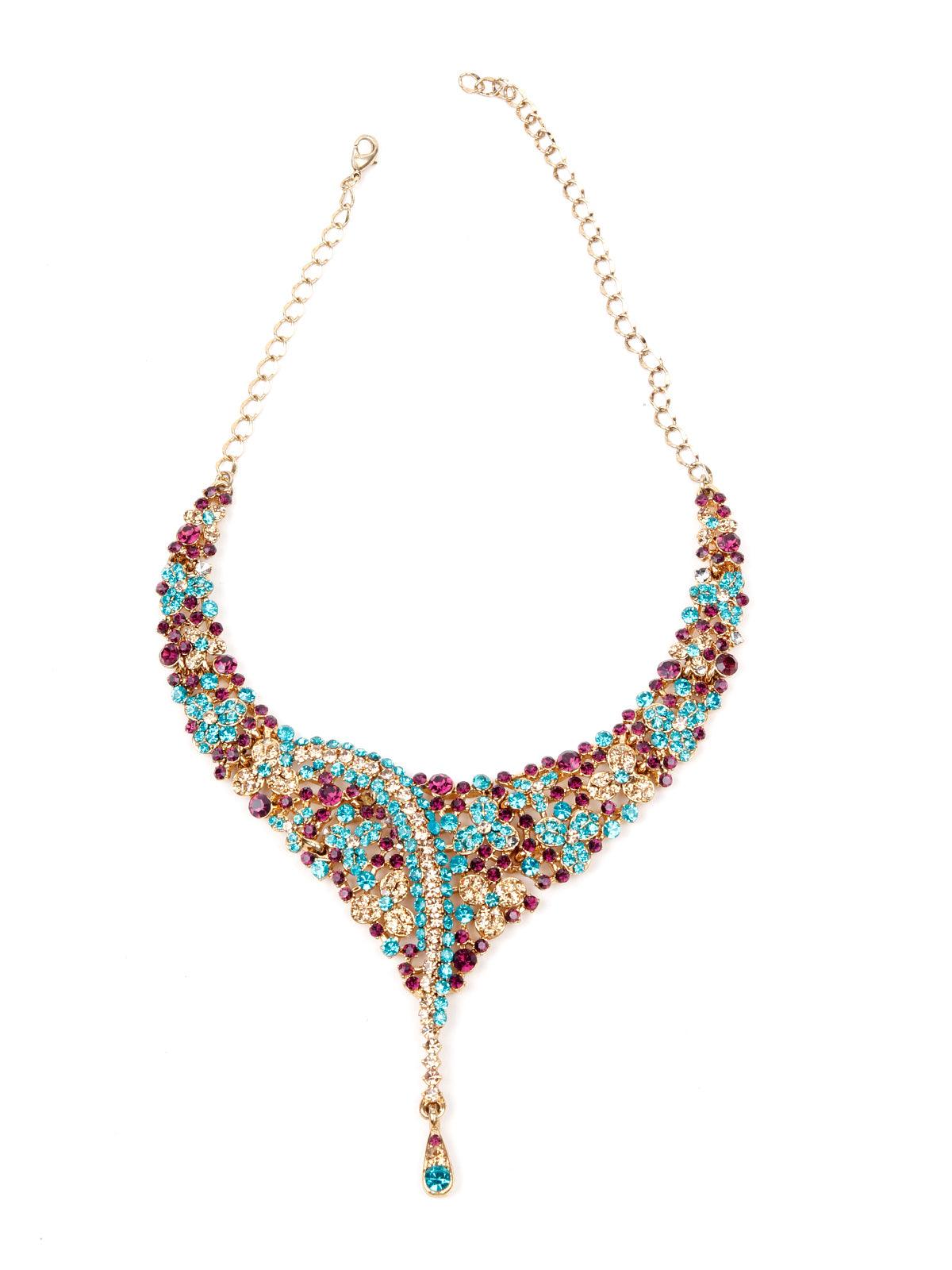 Women's Multicoloured Stones Se