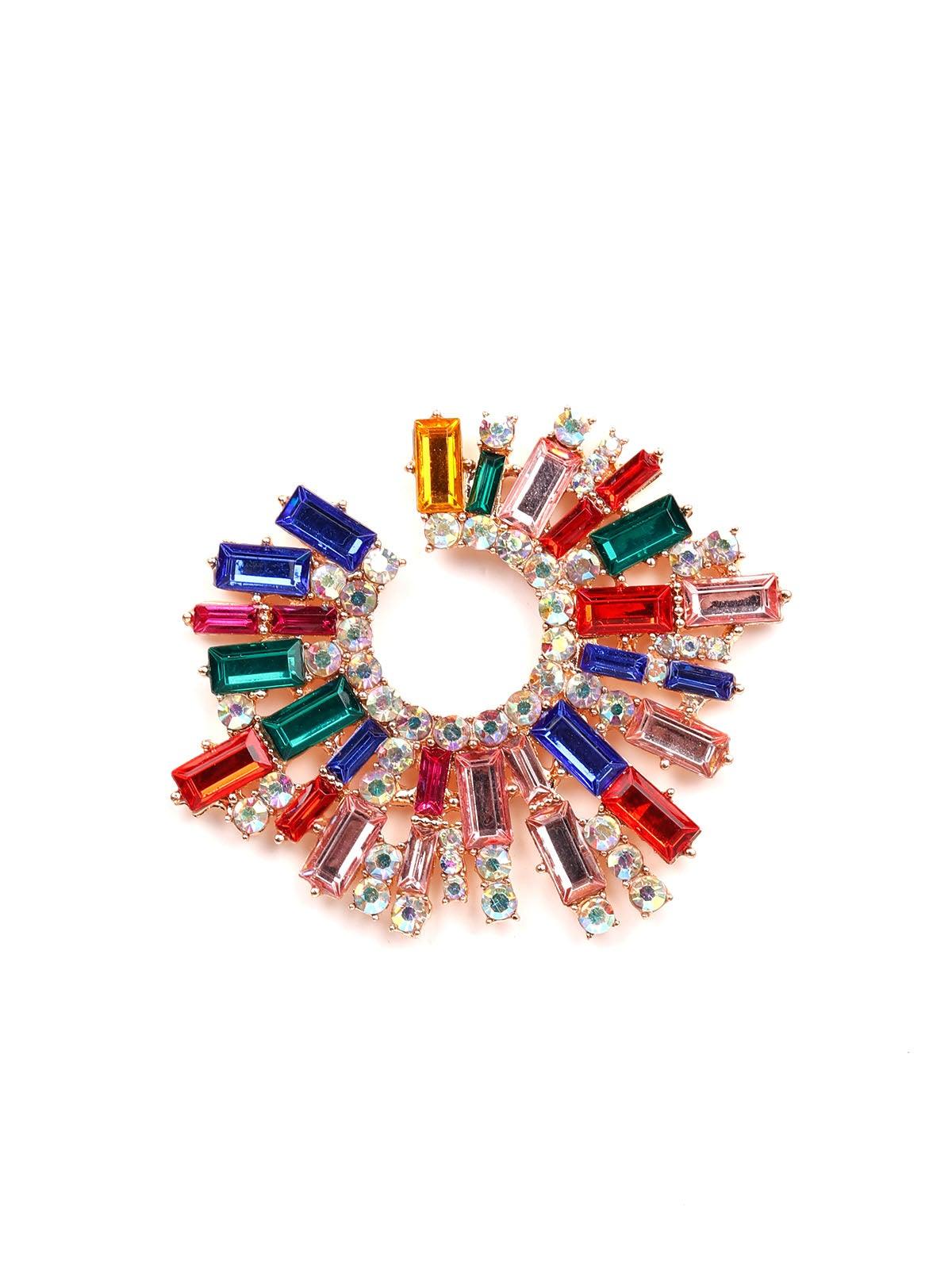 Women's Multicoloured Sunshine Statement Earring
