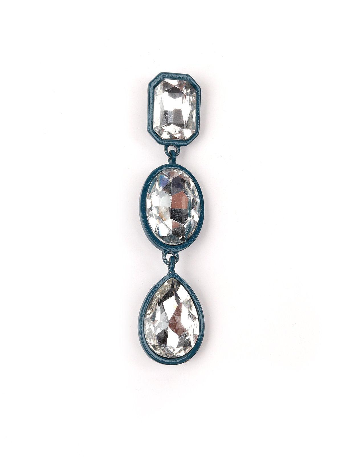 Women's Precious Crystal Embellished Earring