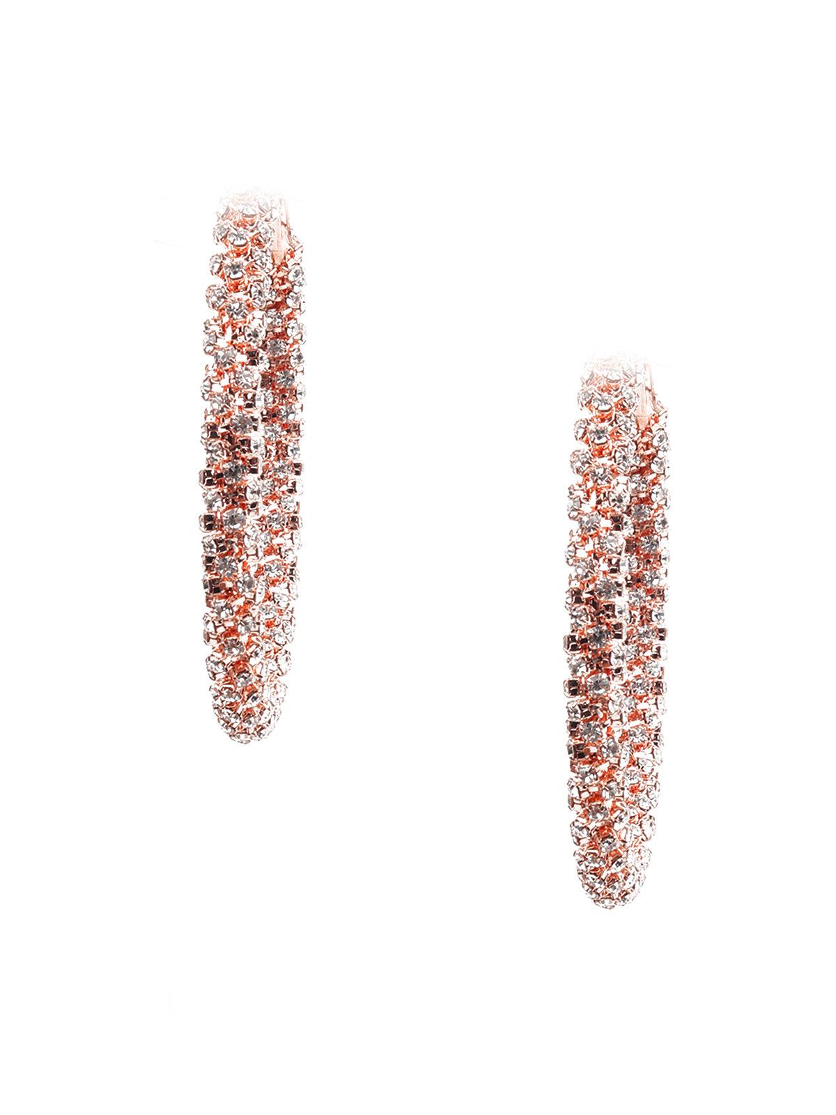 Women's Rose Gold Hoop Earring