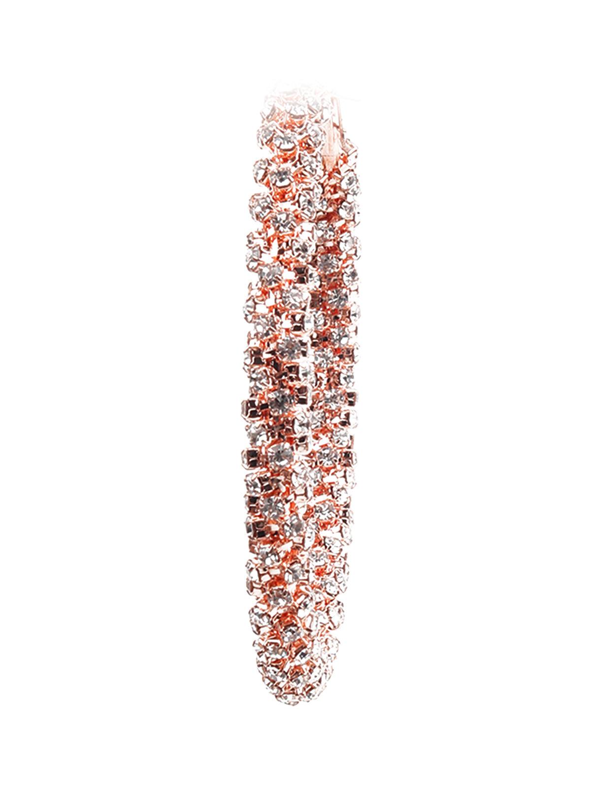 Women's Rose Gold Hoop Earring