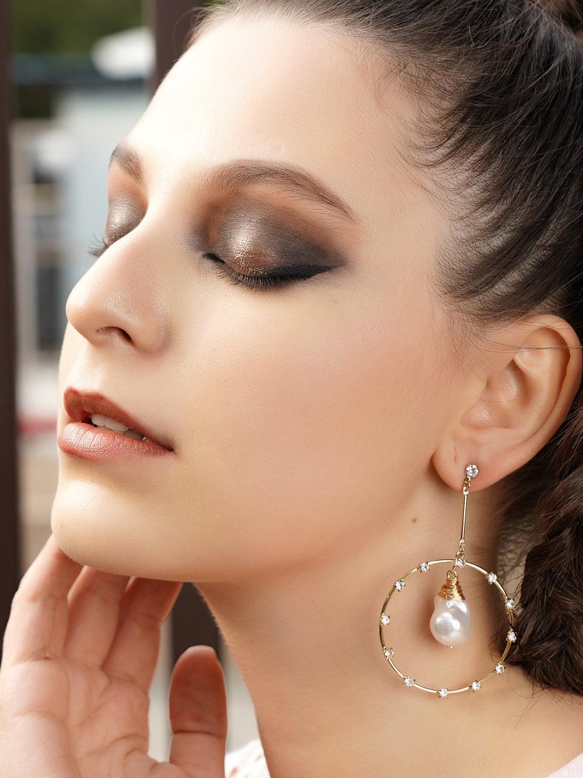 Women's Round Up To Date Dangle Earring