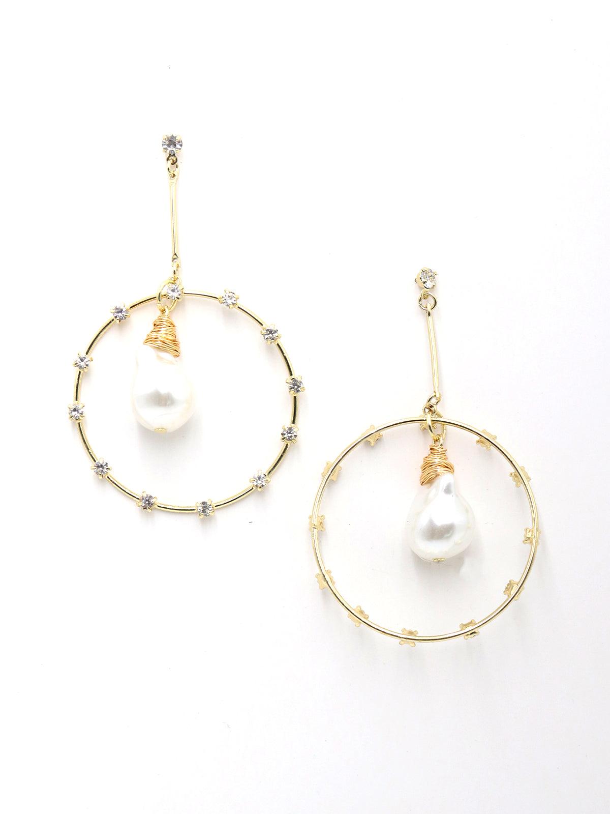 Women's Round Up To Date Dangle Earring