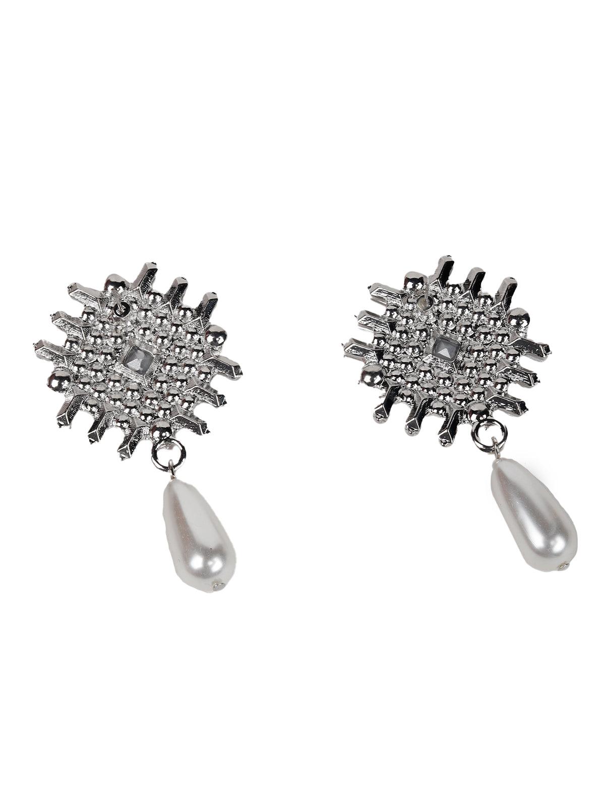 Women's Ruby Statement Earrings