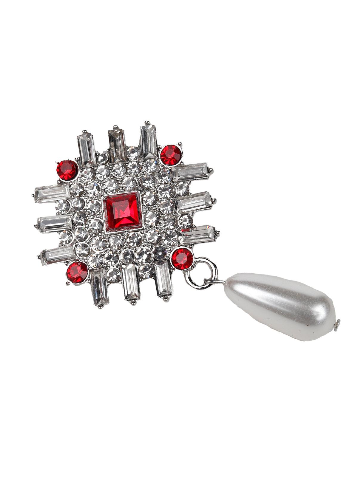 Women's Ruby Statement Earrings