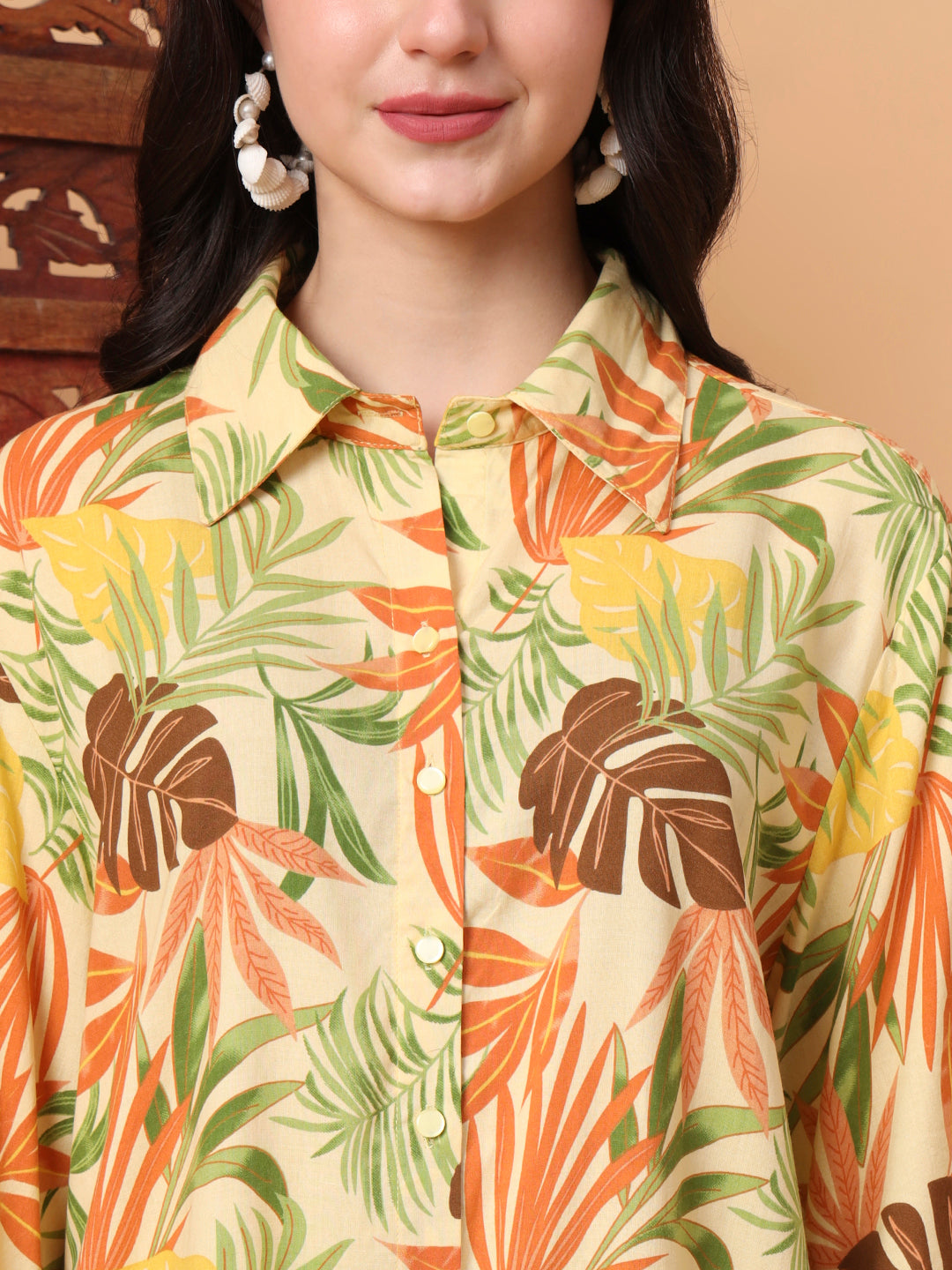 Women's Viscose Rayon Co-Ord Set Sl-16Wcoy-25
