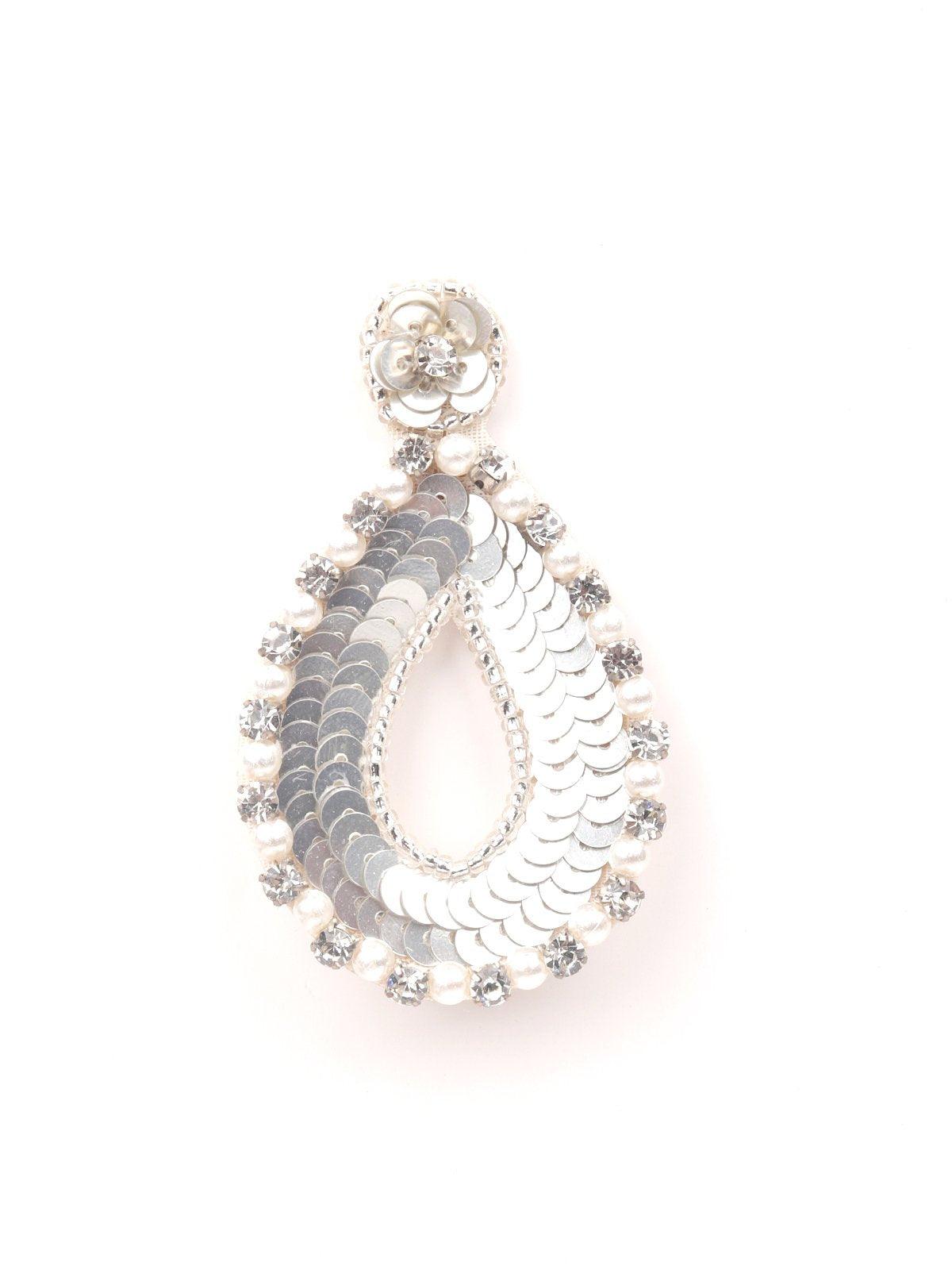 Women's Sequins Teardrop Earring