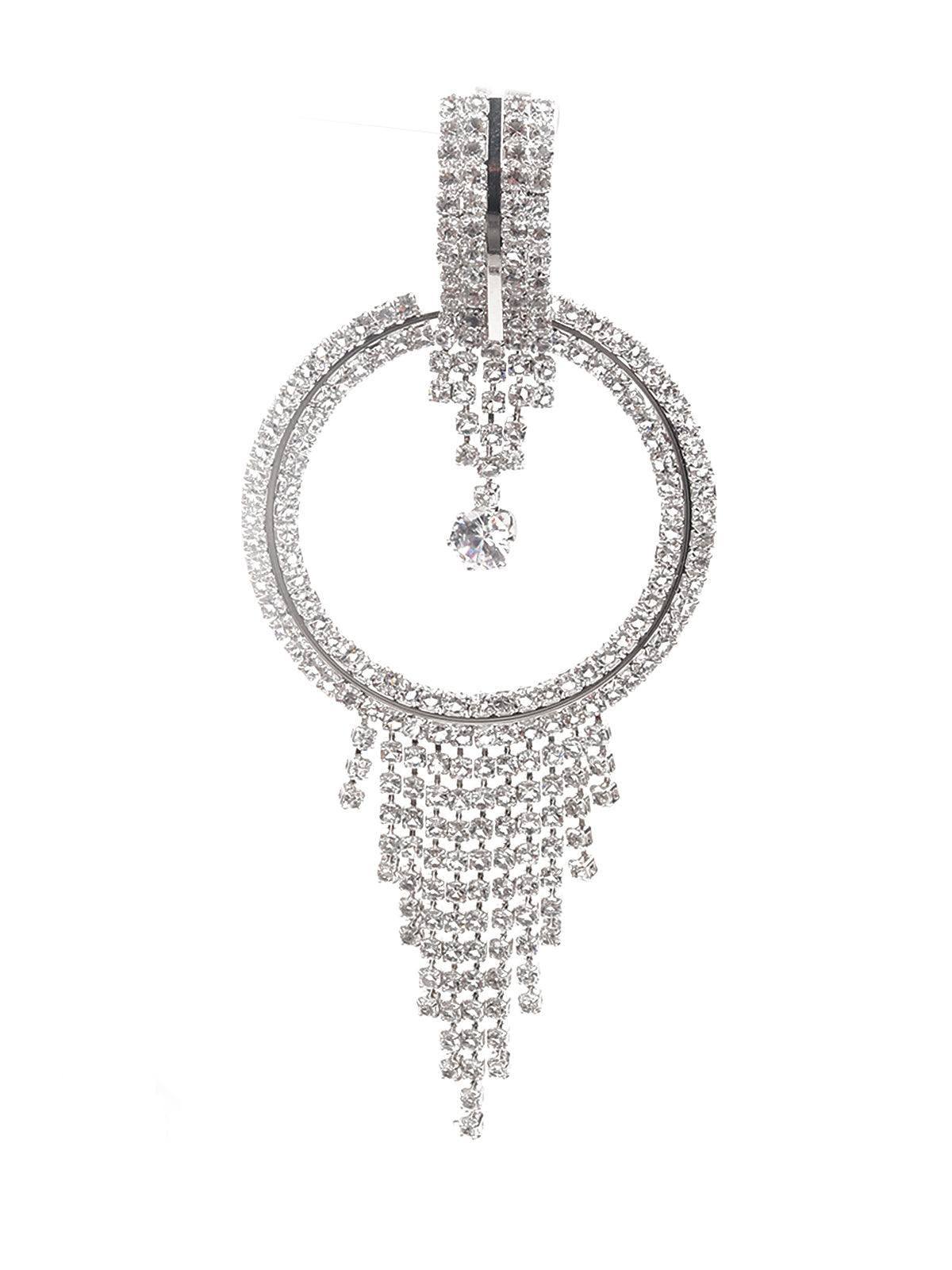 Women's Silver Color Dangle Earring
