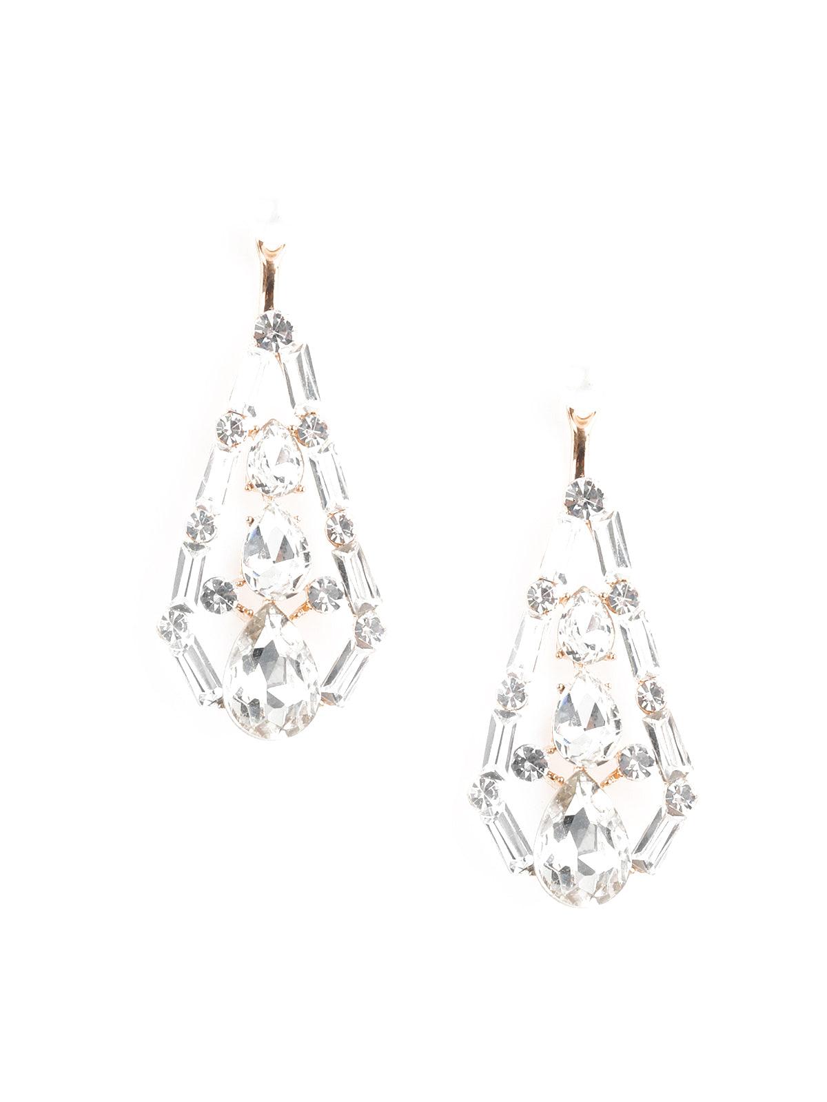 Women's Song Of The Seas Blue Crystal Earring