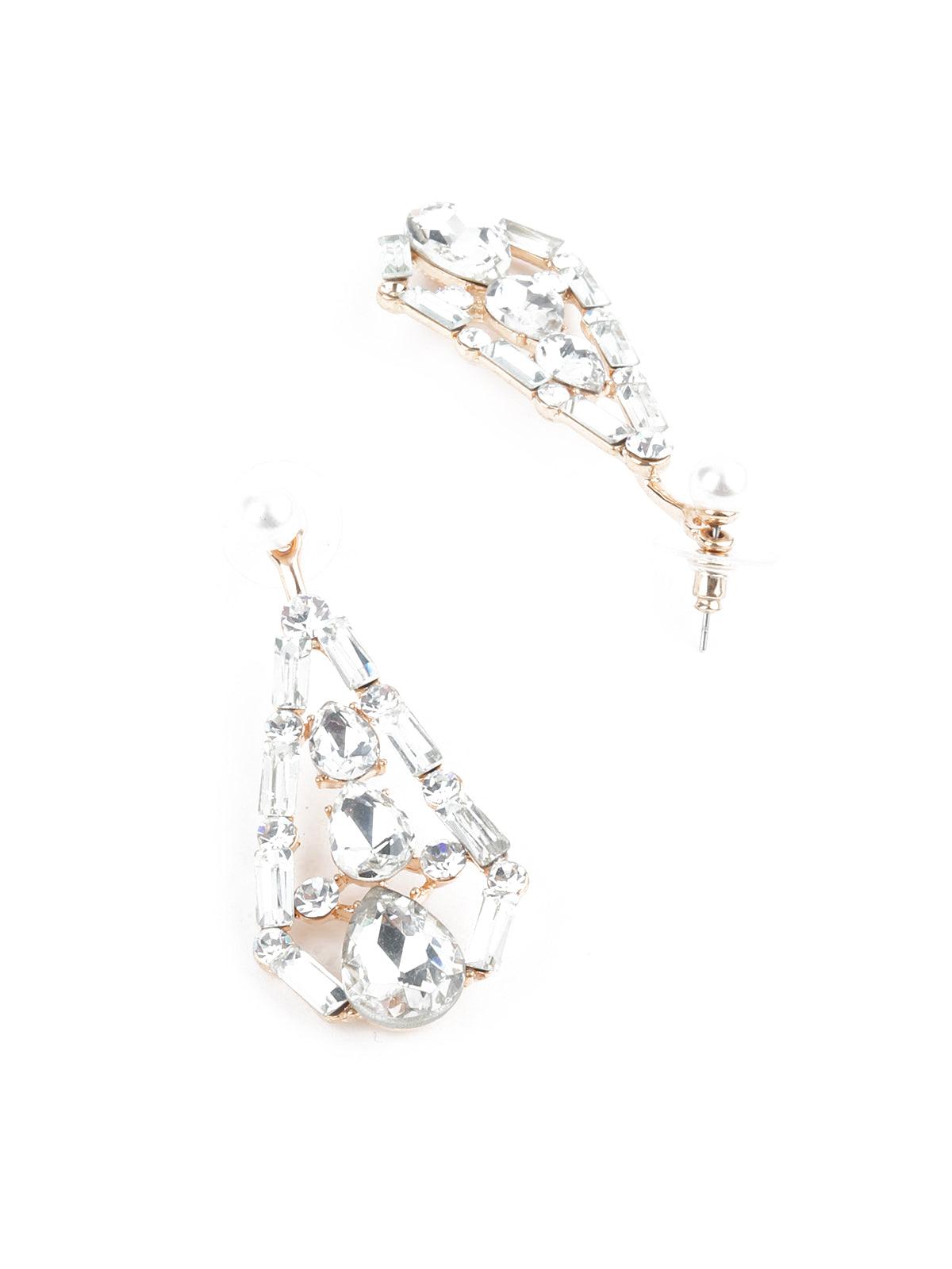 Women's Song Of The Seas Blue Crystal Earring