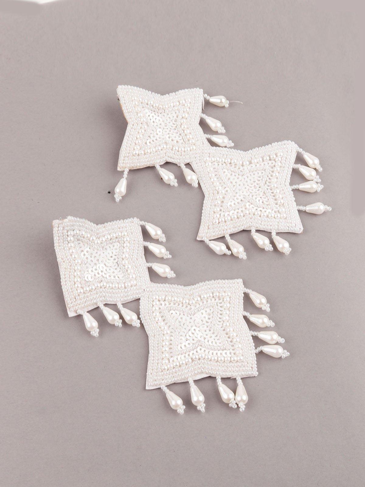 Women's Star Shape With Pearl Earrin