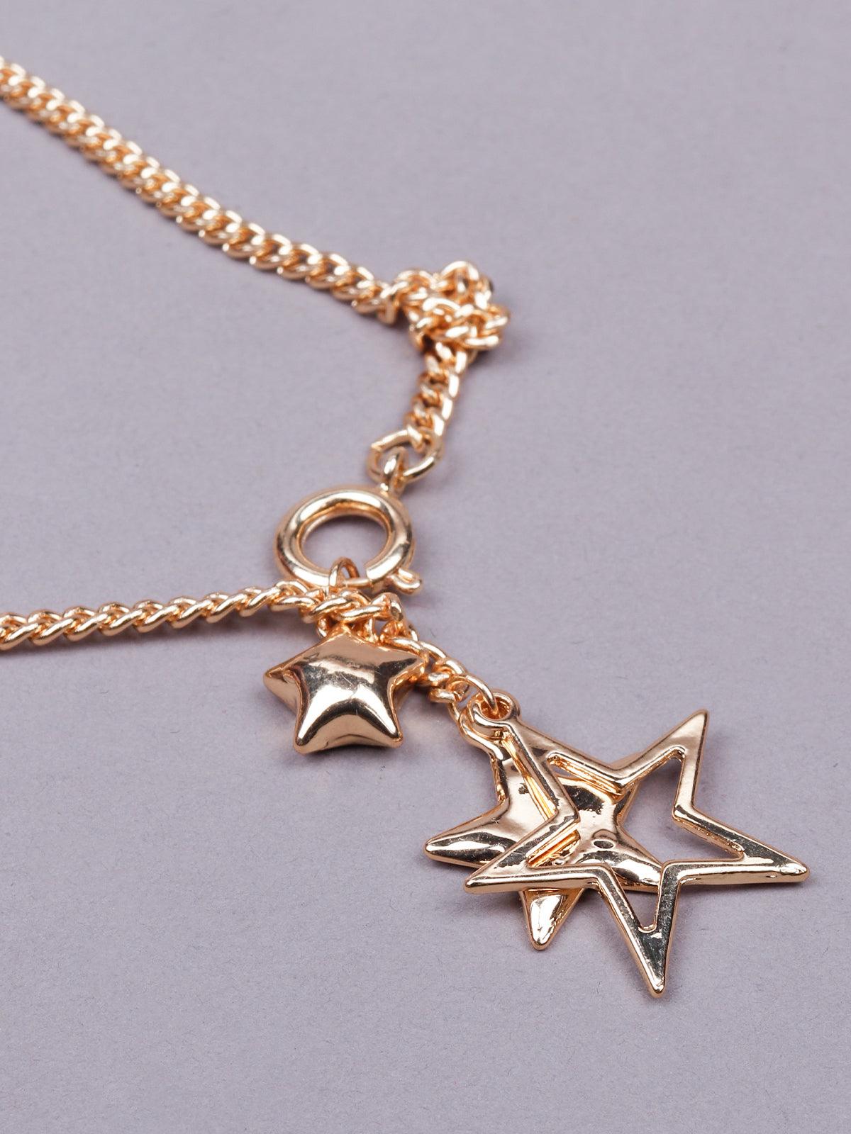 Women's Star Two Piece Stunning Pearl Necklac