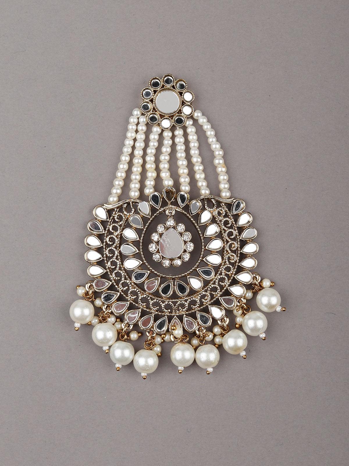 Women's Statement Pearl Earring Set For Wome