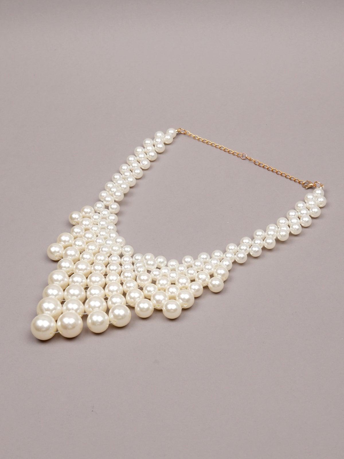 Women's Statement Pearl Necklac