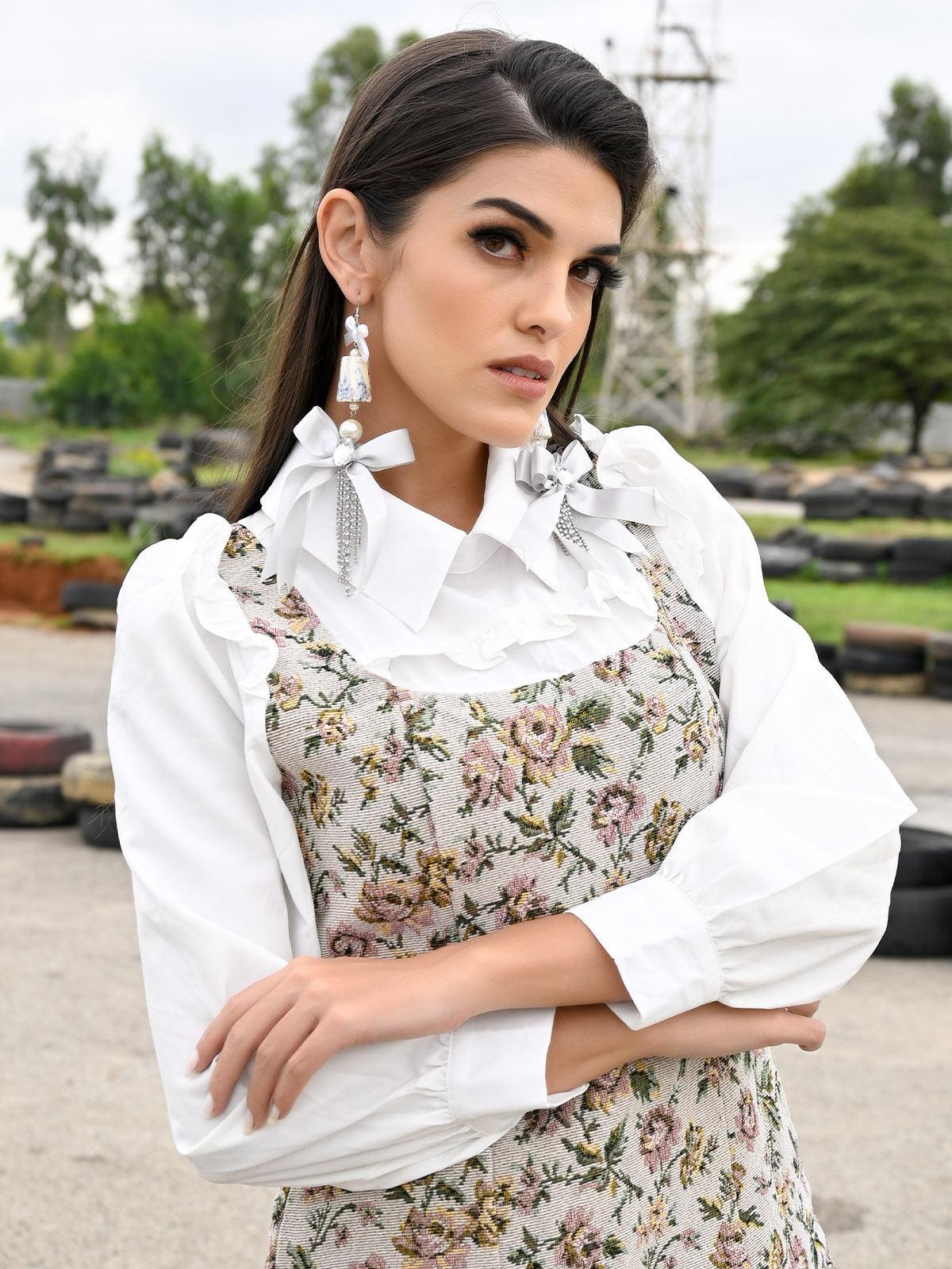 Women's Stunning Double Sided Earring