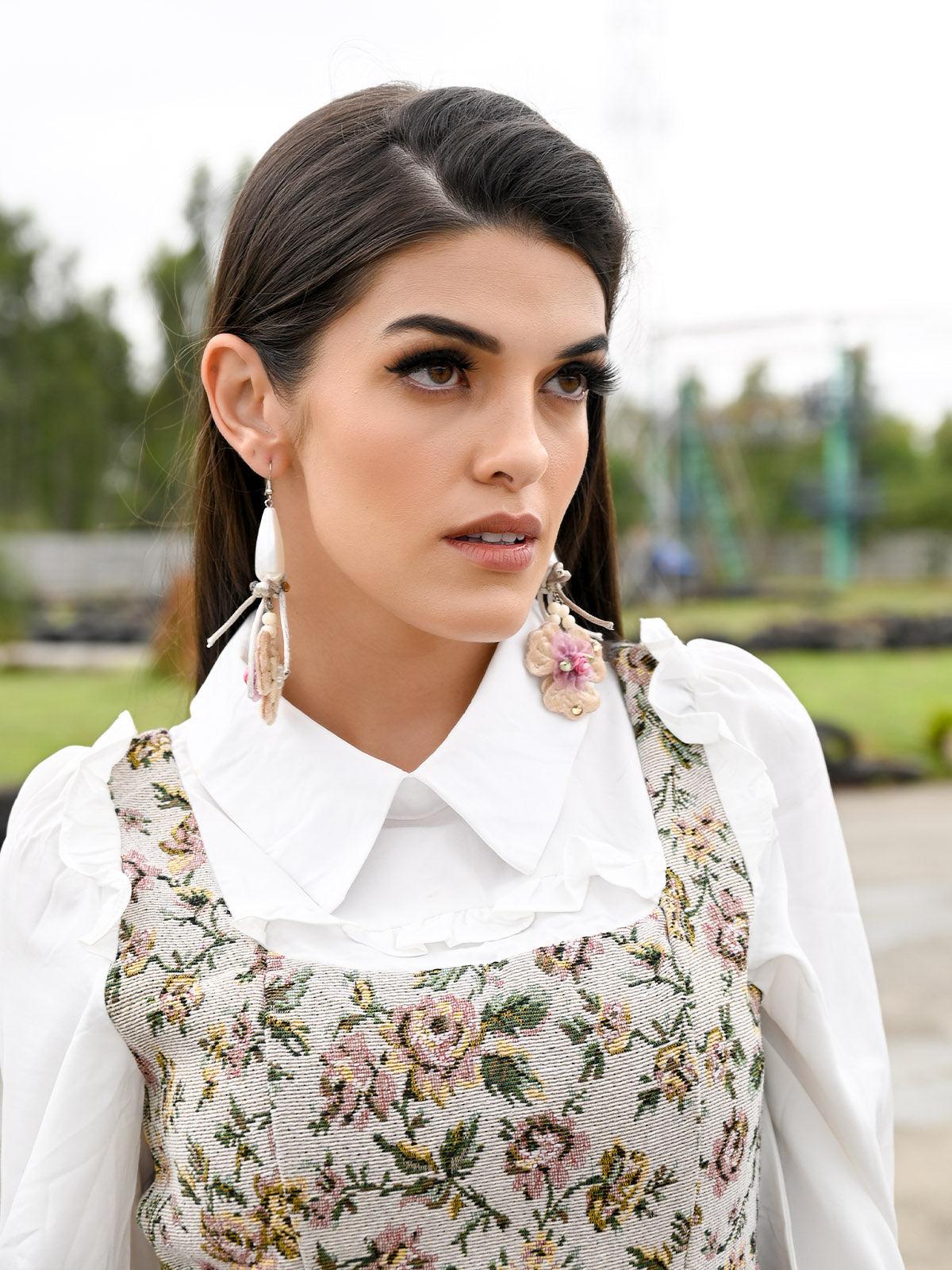 Women's Stunning Double Sided Earring