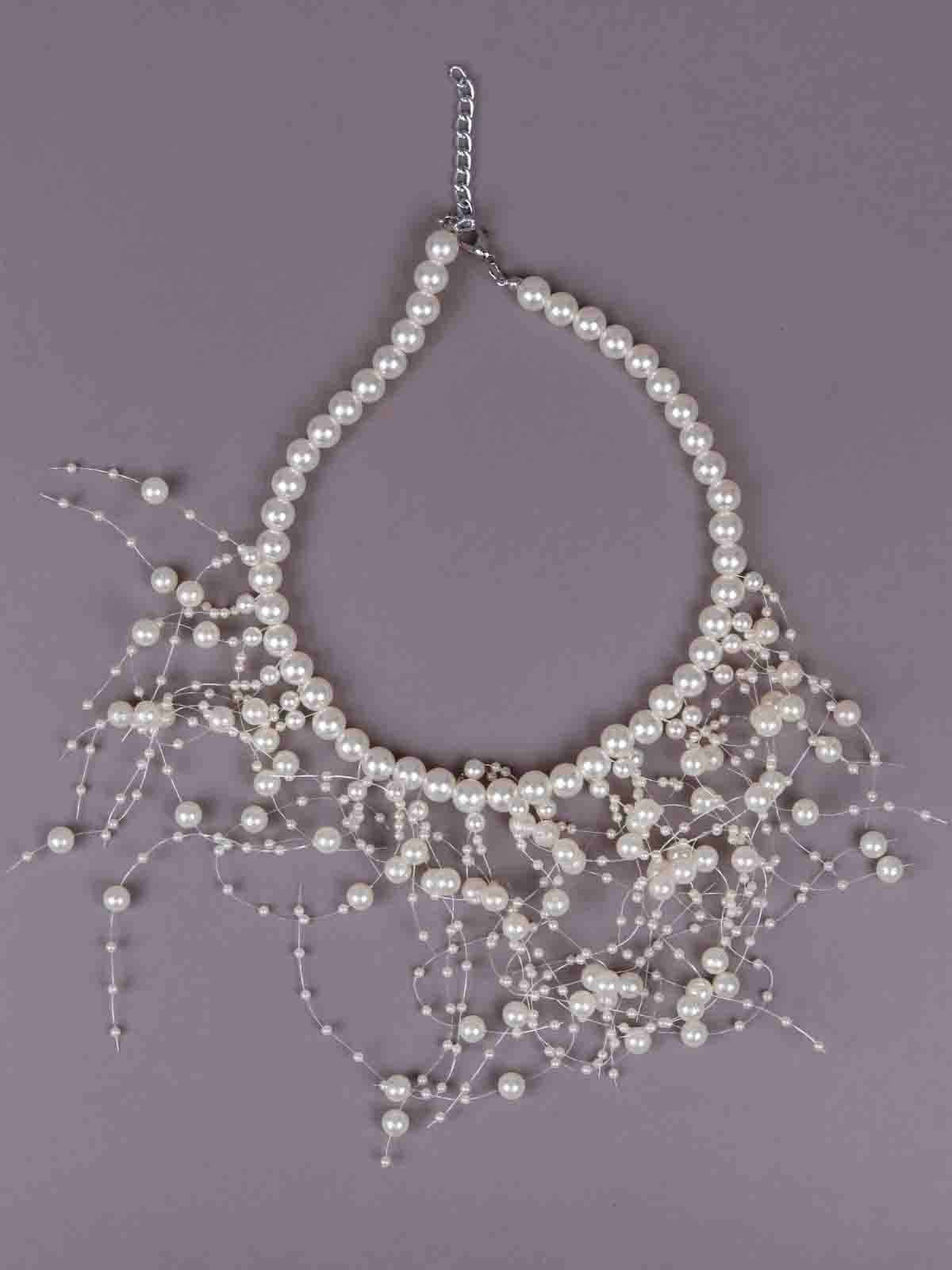 Women's Stunning Pearl Airy Necklac