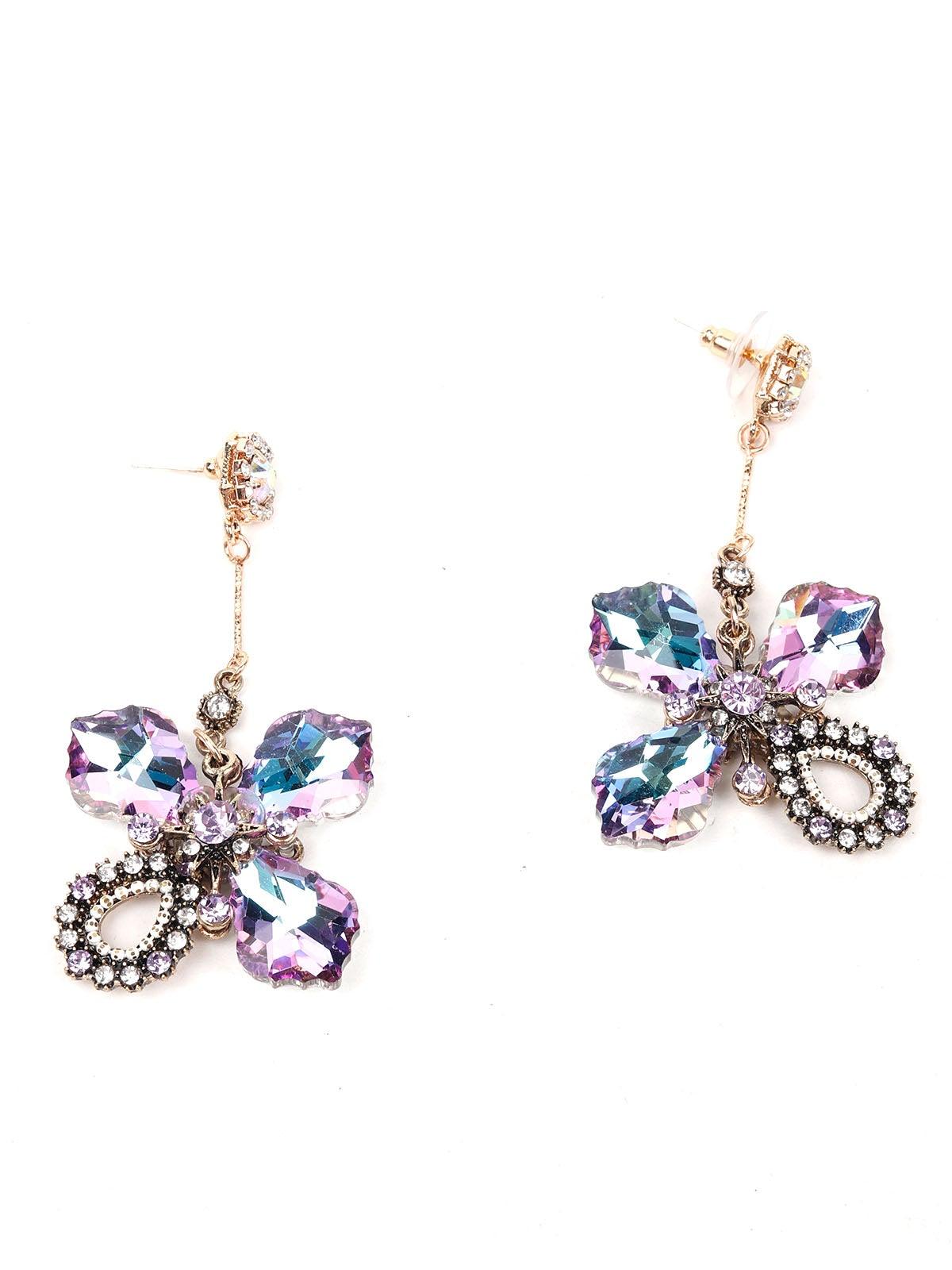 Women's Stunning Sparkling Crystal Earring