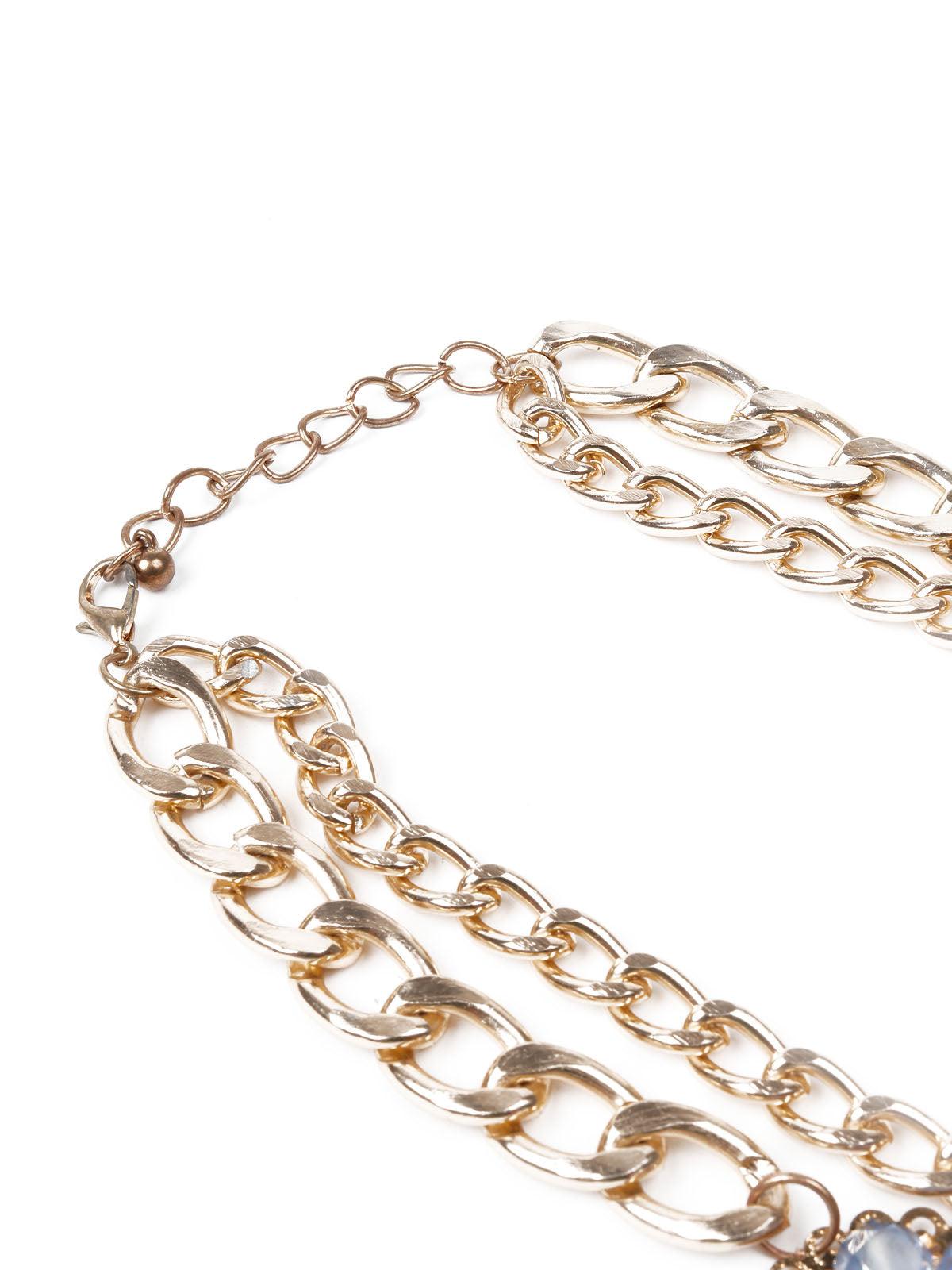 Women's Stylish Faux Pearls Choker Neckpiec
