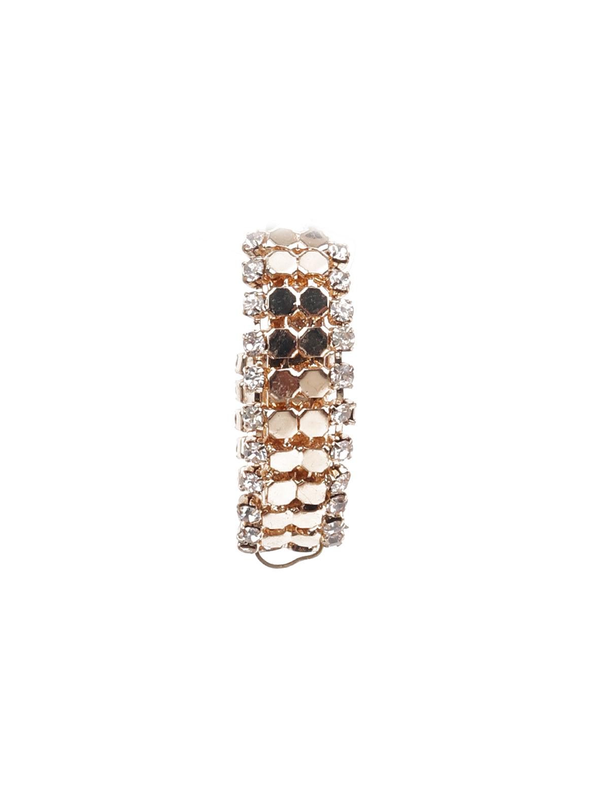 Women's Stylish Gold Hoop Earring