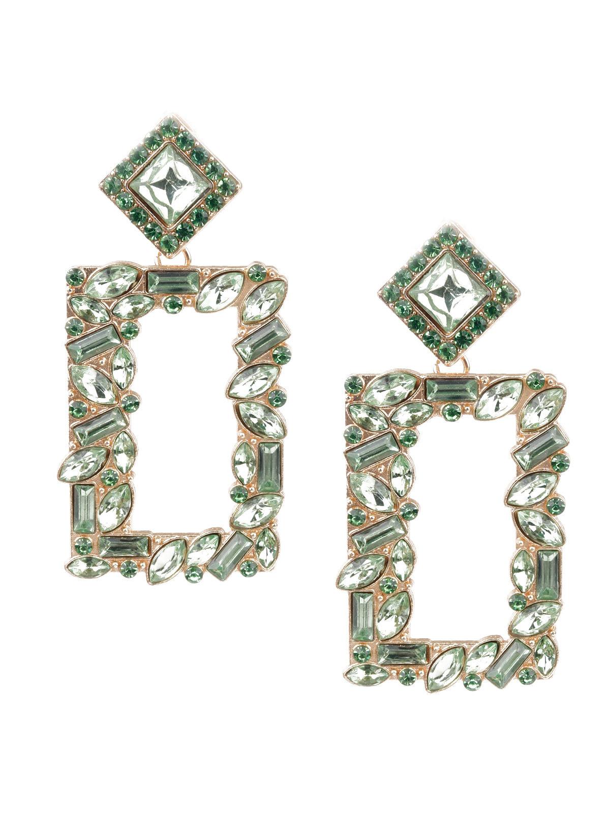 Women's Sunshine Light Green Dangle Earring